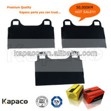Kapaco Premium Qualität Gummierte Bremsbelagscheibe D874 für Mercedes-Benz Bremsbelag